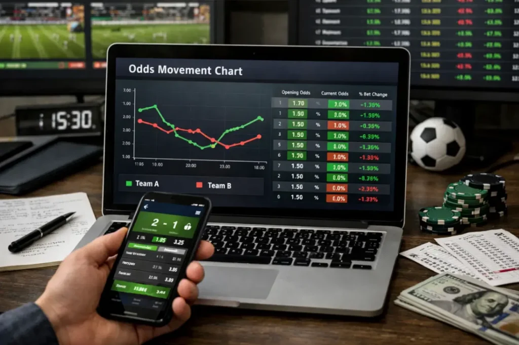 Прогрузы в ставках: как читать движение линии БК