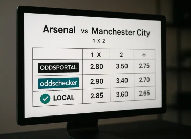 Где найти сравнение коэффициентов: OddsPortal, OddsChecker и локальные ресурсы